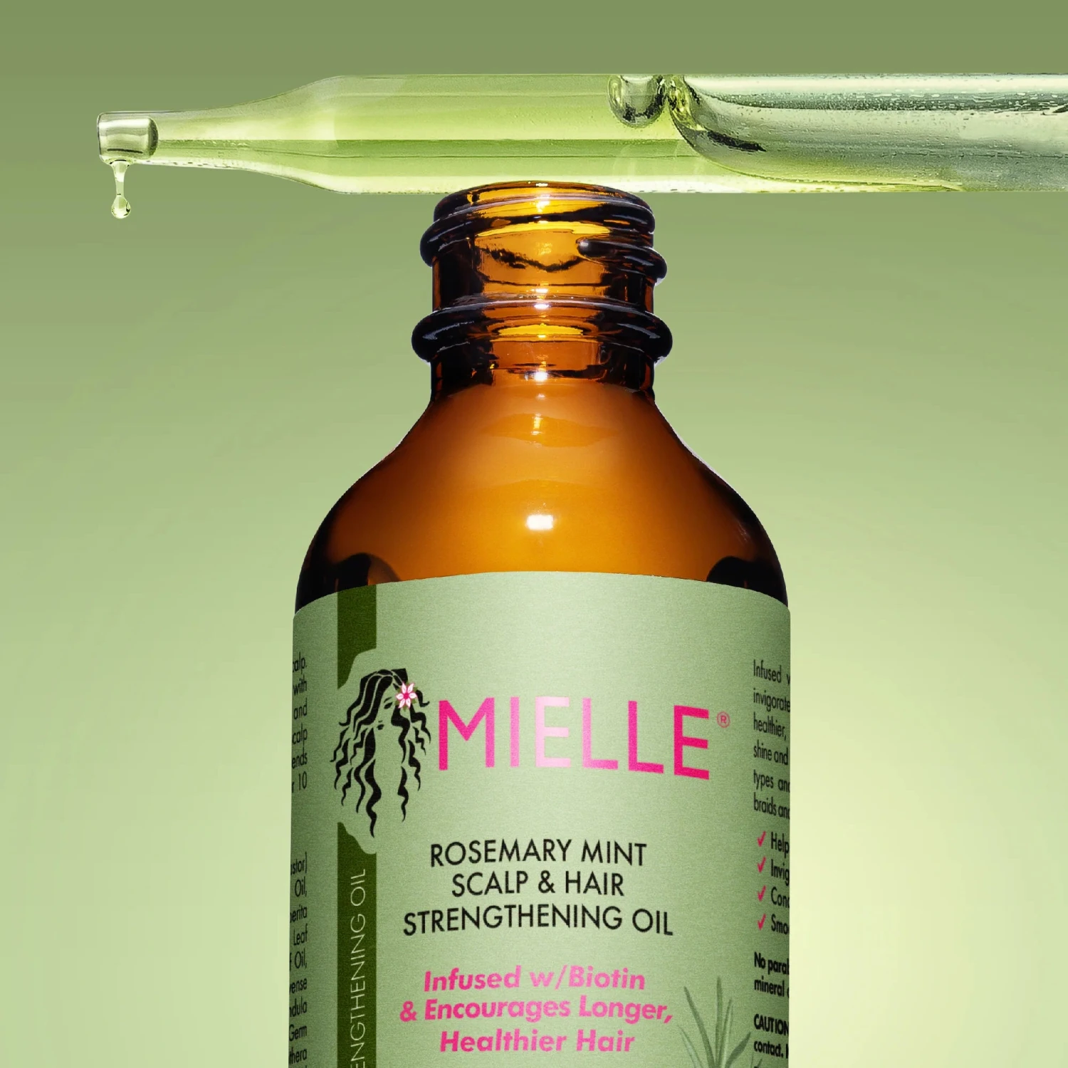Mielle Rosemary Mint Scalp & Hair Strengthening Oil 59ml 4 Mielle Rosemary Mint Scalp & Hair Strengthening Oil 59ml - Image 2