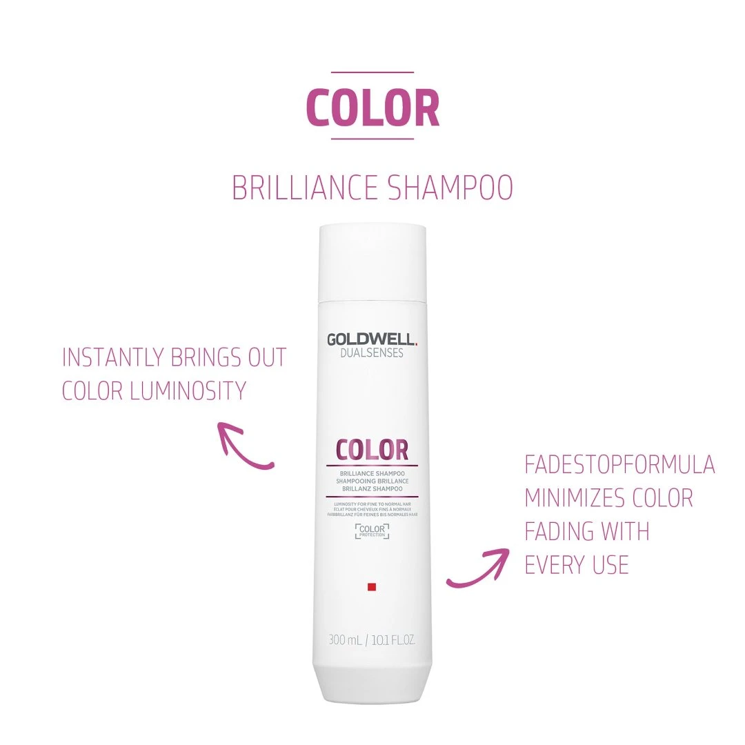Goldwell Dualsenses Color Brilliance Shampoo 300ml 4 Goldwell Dualsenses Color Brilliance Shampoo 300ml - Image 2