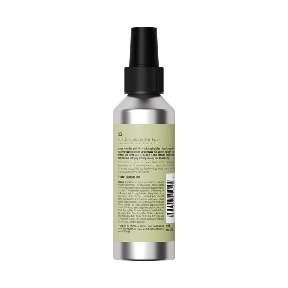 AG Care Coco Nut Milk Conditioning Spray 148ml 5 AG Care Coco Nut Milk Conditioning Spray 148ml - Image 3