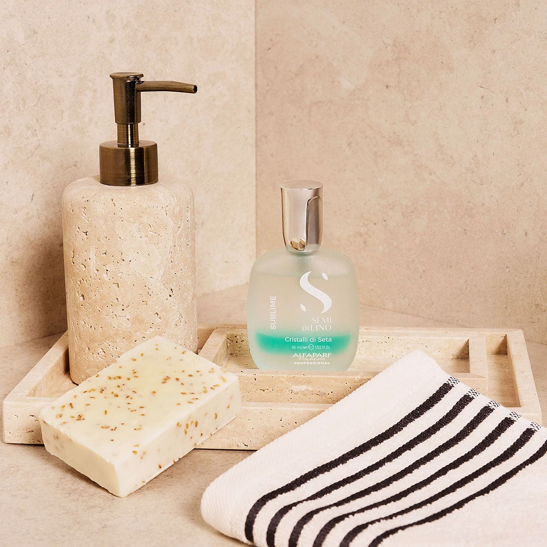 Alfaparf Milano Semi Di Lino Sublime Cristalli Di Seta 45ml 4 Alfaparf Milano Semi Di Lino Sublime Cristalli Di Seta 45ml - Image 2
