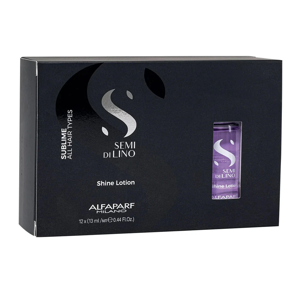 Alfaparf Milano Semi Di Lino Sublime Shine Lotion 13ml 12pc Pack 3 Alfaparf Milano Semi Di Lino Sublime Shine Lotion 13ml 12pc Pack
