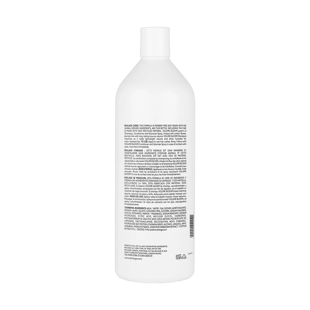 Biolage VolumeBloom Shampoo 1L 4 Biolage VolumeBloom Shampoo 1L - Image 2