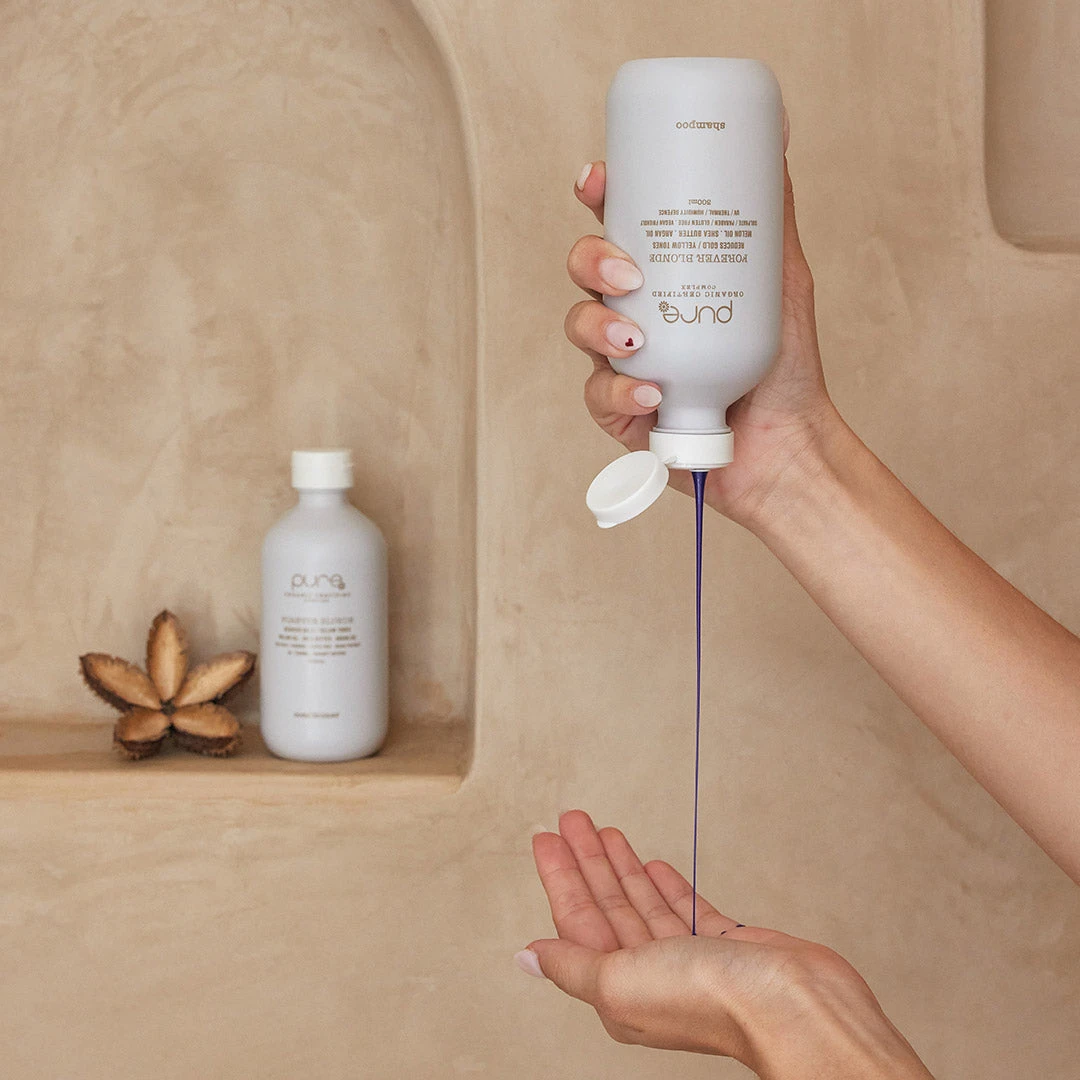 Pure Forever Blonde Shampoo 300ml 4 Pure Forever Blonde Shampoo 300ml - Image 2