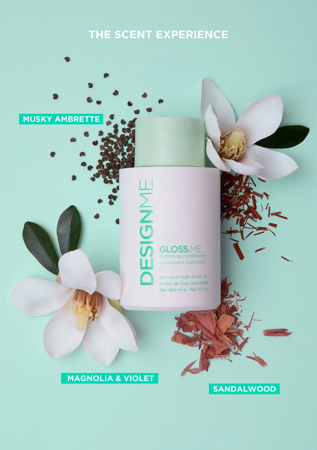 DesignMe Gloss.Me Hydrating Conditioner 300ml 6 DesignMe Gloss.Me Hydrating Conditioner 300ml - Image 4