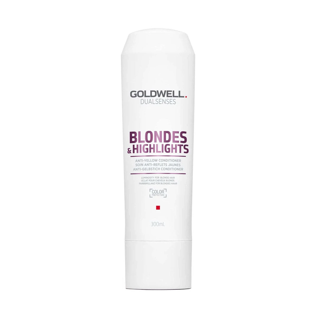 Goldwell Dualsenses Blondes & Highlights Anti-Yellow Conditioner 300ml 3 Goldwell Dualsenses Blondes & Highlights Anti-Yellow Conditioner 300ml