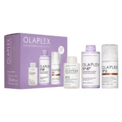 Olaplex No.4P Blonde Enhancer Toning Shampoo Trio Pack