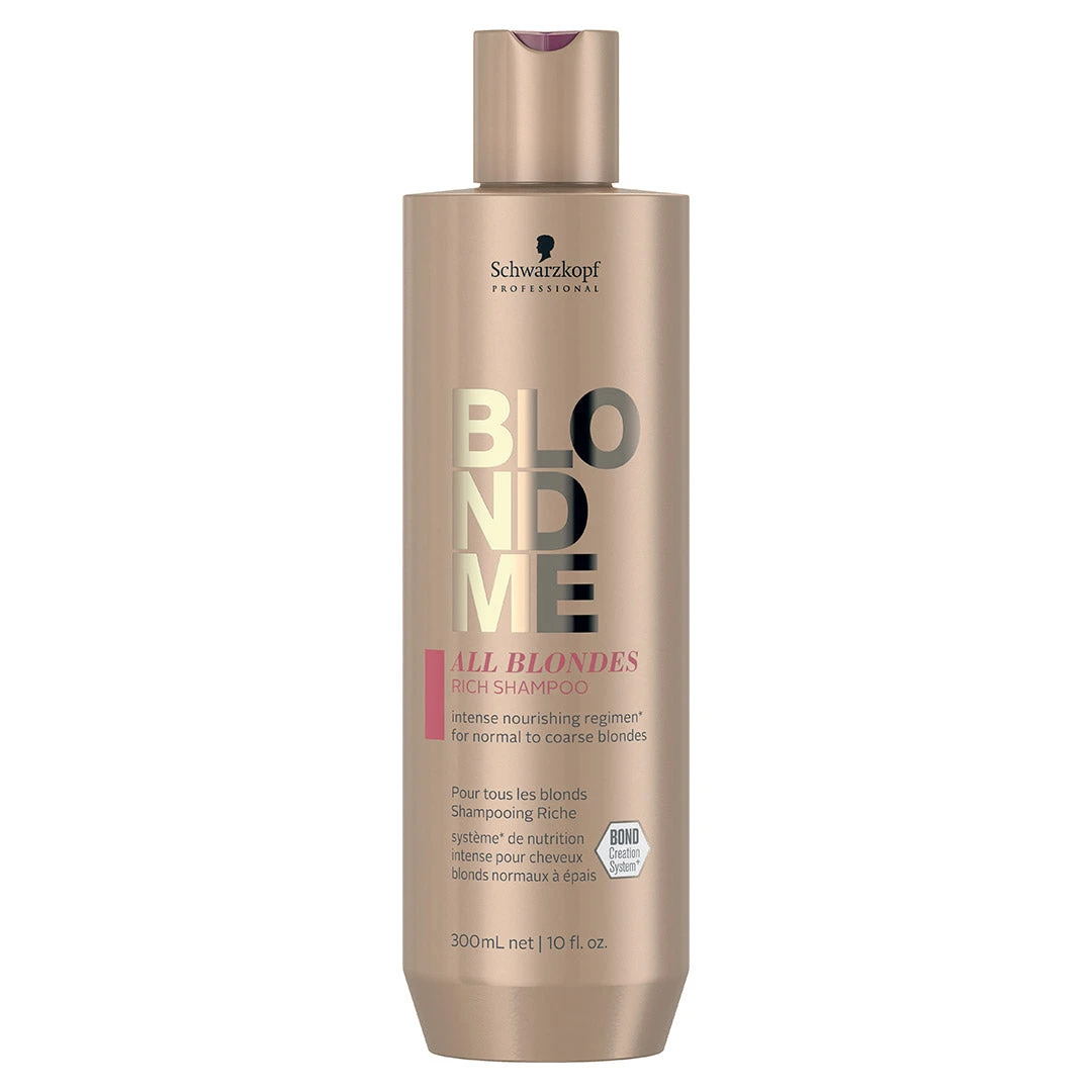 Schwarzkopf Professional BlondMe Rich Shampoo 300ml 3 Schwarzkopf Professional BlondMe Rich Shampoo 300ml