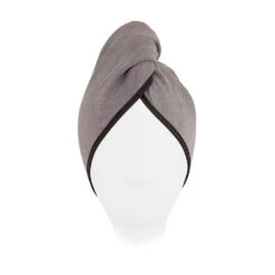 Ugly Swan Unicorn Microfibre Hair Towel Charcoal