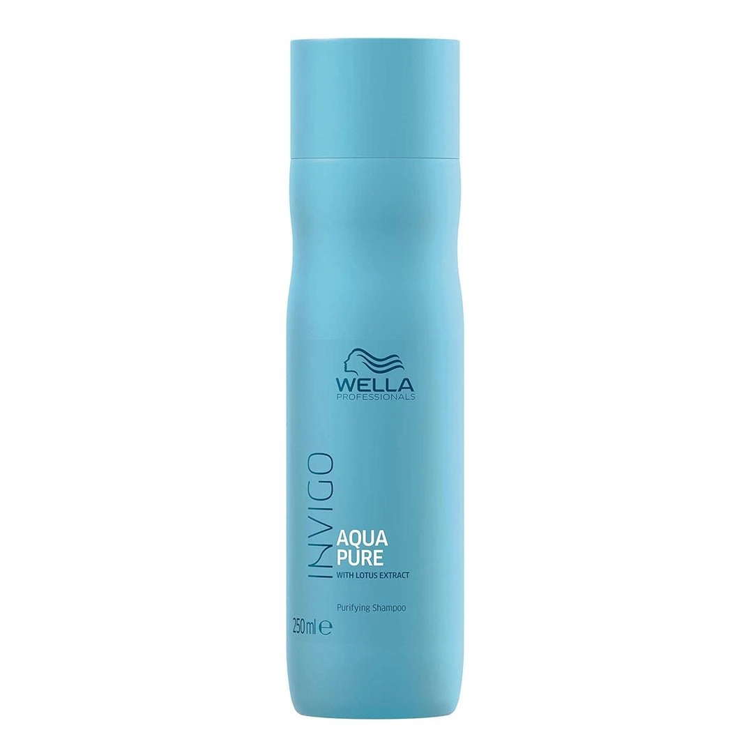 Wella Professional Invigo Balance Aqua Pure Purifying Shampoo 250ml 3 Wella Professional Invigo Balance Aqua Pure Purifying Shampoo 250ml
