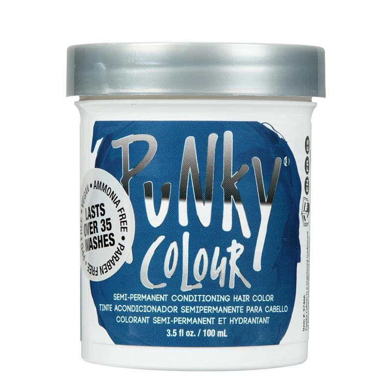 Punky Colour Semi Permanent Midnight Blue 100ml 3 Punky Colour Semi Permanent Midnight Blue 100ml