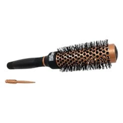SPS Ceramic Round Barrel Brush Rose Gold 32mm -Price Attack Shop 953065 sps cermaic round barrel brush rose gold 32mm 3 766563