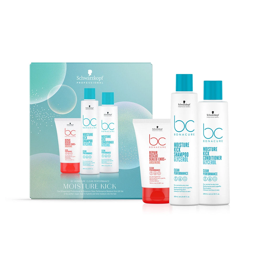 Schwarzkopf Professional BC Moisture Kick Trio Pack 4 Schwarzkopf Professional BC Moisture Kick Trio Pack - Image 2