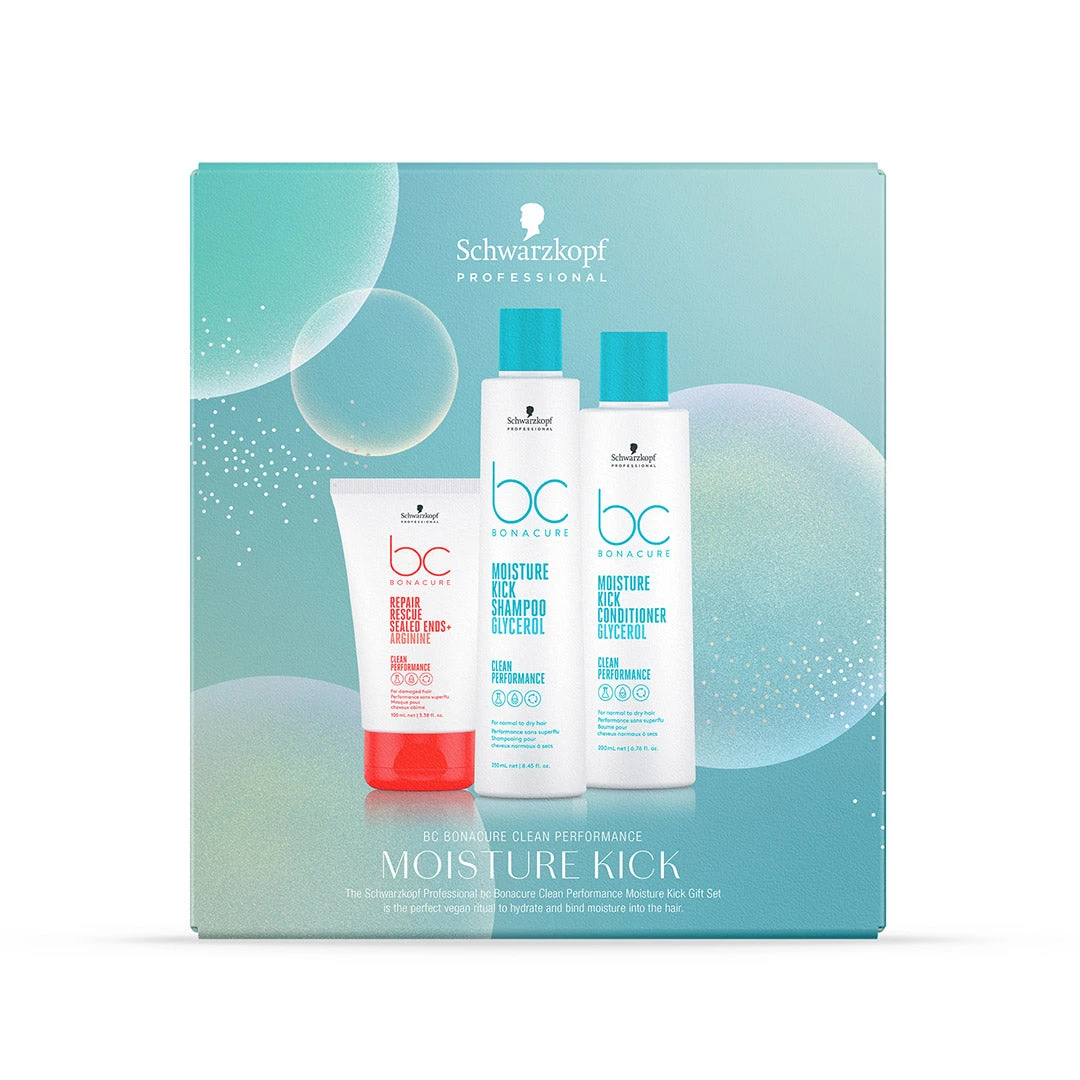 Schwarzkopf Professional BC Moisture Kick Trio Pack 3 Schwarzkopf Professional BC Moisture Kick Trio Pack