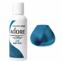 Adore Semi Permanent Hair Colour Baby Blue 172 118ml