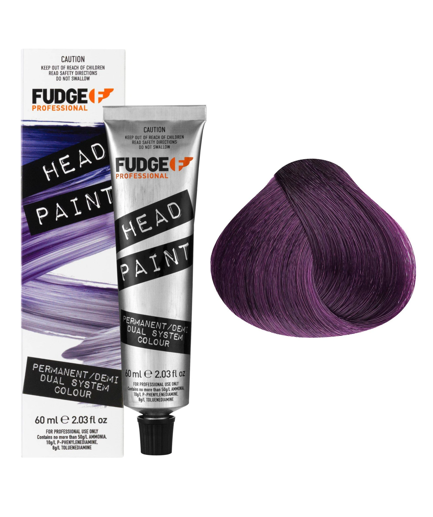Fudge Headpaint Intensifiers 022 Violet Intensifer 60ml 3 Fudge Headpaint Intensifiers 022 Violet Intensifer 60ml