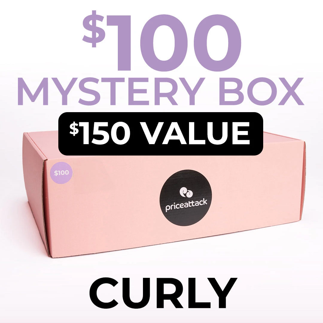Price Attack Mystery Box - $100 - Curly 3 Price Attack Mystery Box - $100 - Curly