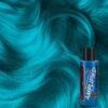 Manic Panic Amplified Semi Permanent Hair Colour Atomic Turquoise 118ml -Price Attack Shop acr71002 Atomic Turquoise Amplified on swatch 822214