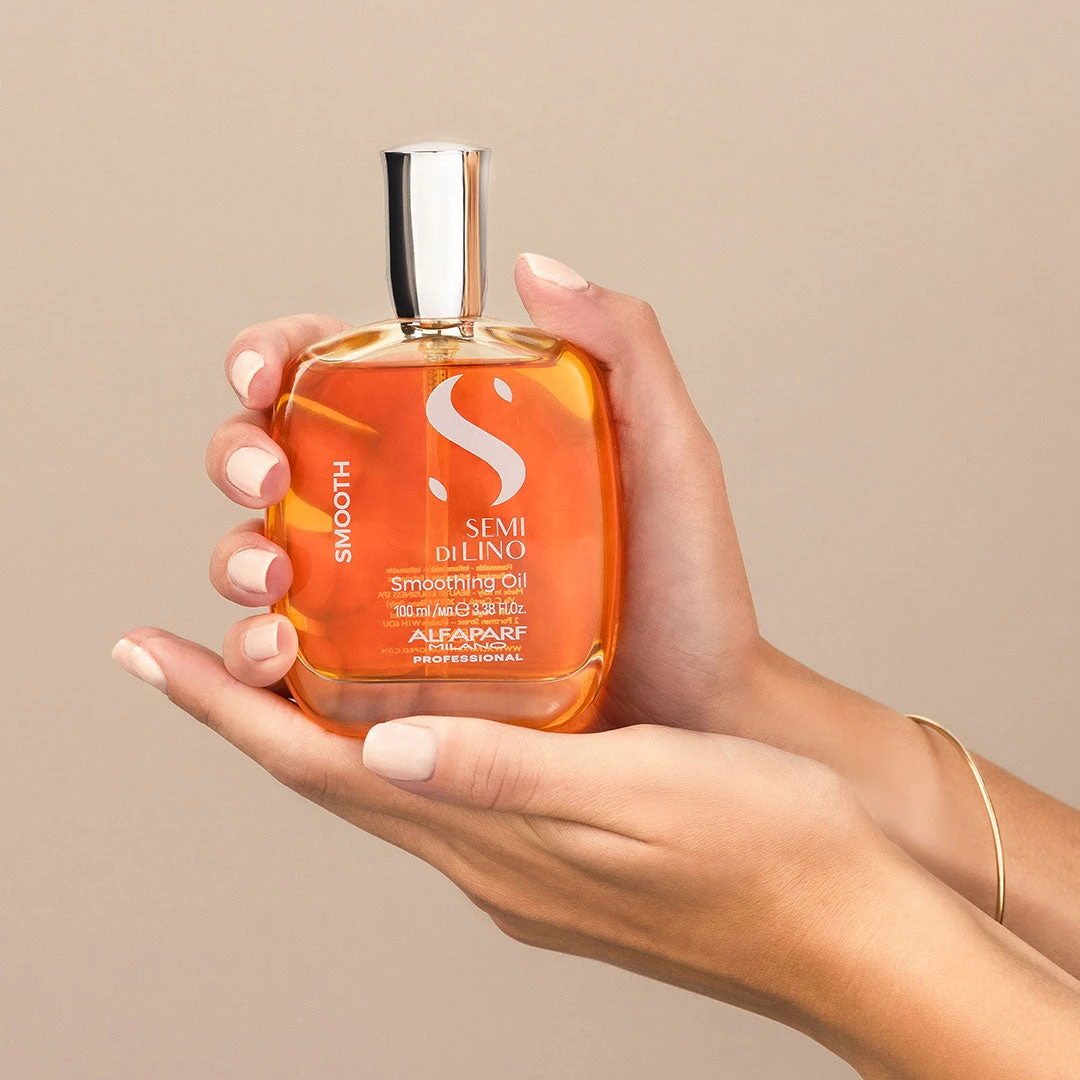 Alfaparf Milano Semi Di Lino Smooth Smoothing Oil 100ml 5 Alfaparf Milano Semi Di Lino Smooth Smoothing Oil 100ml - Image 3