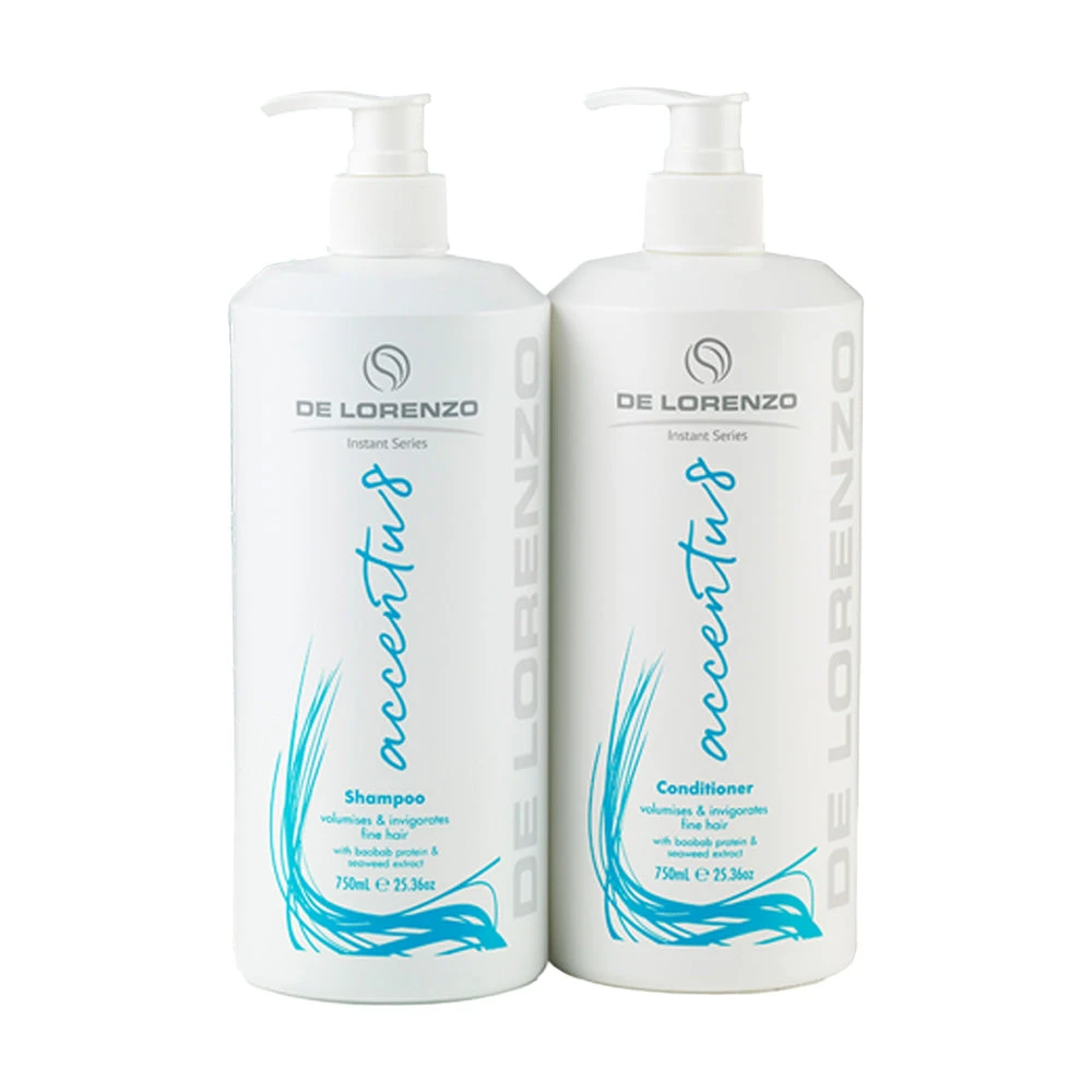 De Lorenzo Instant Accentu8 Shampoo & Conditioner 750ml Duo Pack 4 De Lorenzo Instant Accentu8 Shampoo & Conditioner 750ml Duo Pack - Image 2