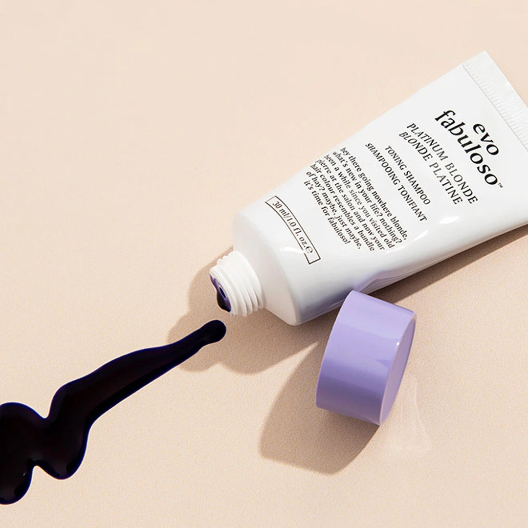 Evo Fabuloso Platinum Blonde Toning Shampoo 30ml 5 Evo Fabuloso Platinum Blonde Toning Shampoo 30ml - Image 3