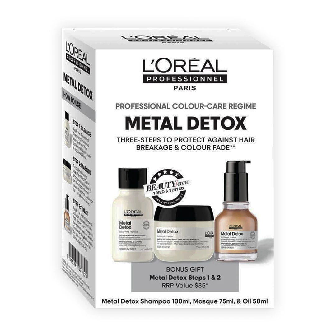L'Oreal Professionnel Serie Expert Metal Detox Starter Pack 3 L'Oreal Professionnel Serie Expert Metal Detox Starter Pack
