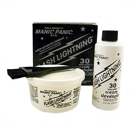 Manic Panic Flash Lightning Bleach Kit - 30 Volume Cream Developer 4 Manic Panic Flash Lightning Bleach Kit - 30 Volume Cream Developer - Image 2