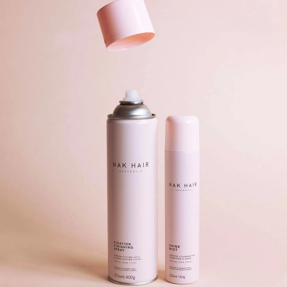 NAK Hair Fixation Finishing Spray 400g 4 NAK Hair Fixation Finishing Spray 400g - Image 2