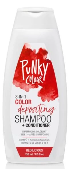 Punky Colour 3-in-1 Shampoo + Conditioner Redilicious 250ml