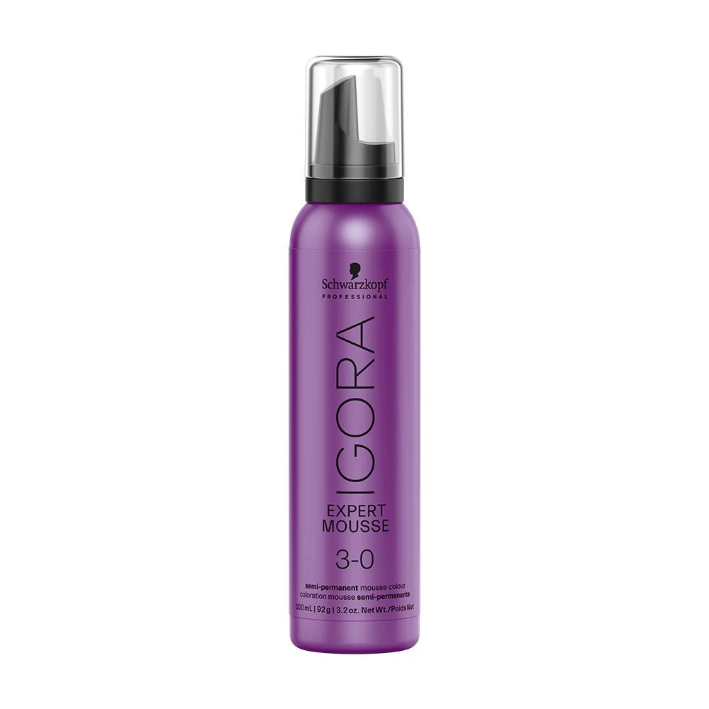 Schwarzkopf Professional Igora Expert Mousse 3-0 Dark Brown Natural 100ml 3 Schwarzkopf Professional Igora Expert Mousse 3-0 Dark Brown Natural 100ml