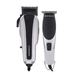 Silver Bullet Dynamic Duo Hair Trimmer And Clipper Set