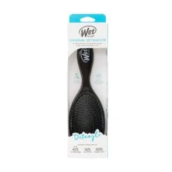Wet Brush Original Detangler Brush Black -Price Attack Shop wet brush black 3 681099