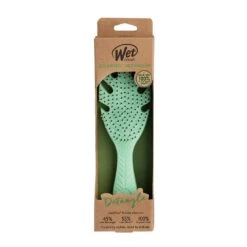 Wet Brush Go Green Detangler Brush Green -Price Attack Shop wet brush go green leaf green 3 509166